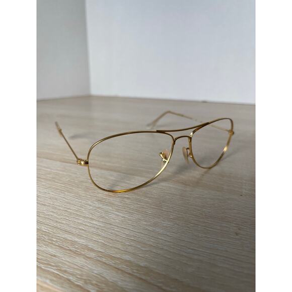 Ray-Ban RB3362 Cockpit 112/17 Sunglasses Gold Metal FRAMES ONLY 56-14 - Picture 1 of 8
